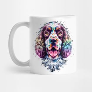 Welsh Springer Spaniel Watercolor Design Mug